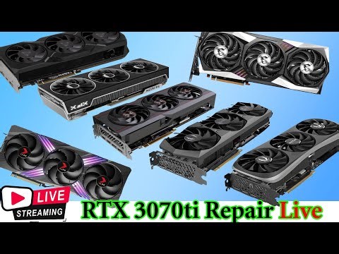 Graphics Card Repair Live | Mix RTX GPU Repair