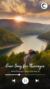 Mit euren Ideen und Zeilen haben wir die KI kreativ gefüttert – und voilà, der #deinThüringen-Song ist entstanden! Von der zauberhaften Natur über beeindruckende Burgen bis hin zu euren ganz persönlichen Lieblingsorten – dieser Track ist eine echte Liebeserklärung an Thüringen. 🫶 Und was sollen wir sagen? Wir sind begeistert und finden, der Song hat absolutes Ohrwurmpotenzial… oder was meint ihr? 🎧 #deinthüringen #visitthuringia #entdeckedeutschland #thueringen #visitgermany #thüringenweltoffe