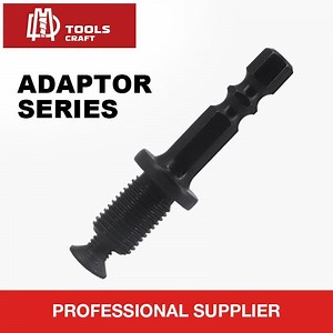 [Hot Item] Double " R" 1/4" Hex Shank to 3/8" -24unf & 1/2" -20 Unf Keyless Drill Chuck Adapter Adaptor Converter