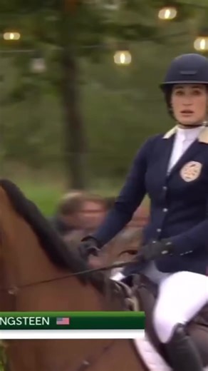the pressure is on!!!!#jessicaspringsteen #fp #foryou #equestrian #showjumpersoftiktok