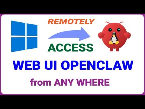 Access OpenClaw Web GUI from ANYWHERE | SSH Tunnel Made Easy!