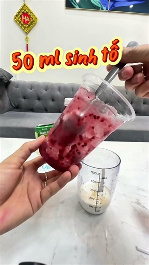 Làm sữa chua Phúc bồn tử tại nhà mày ngon như ngoài tiệm 😍🥰😋 #food