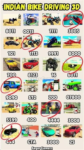 New Update Real code 💥 Indian bike driving 3d all new cheat code update + plugin cheat code