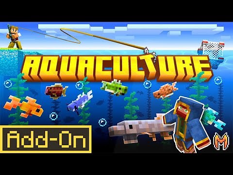 IMPROVE The OCEANS With AQUACULTURE! Official Port Showcase For Bedrock and MCPE