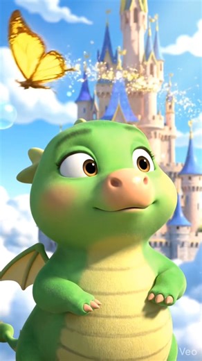 The Sneeze of Sparkles. He didn’t expect THAT! ✨🐉 #Puffo 🤧🦋