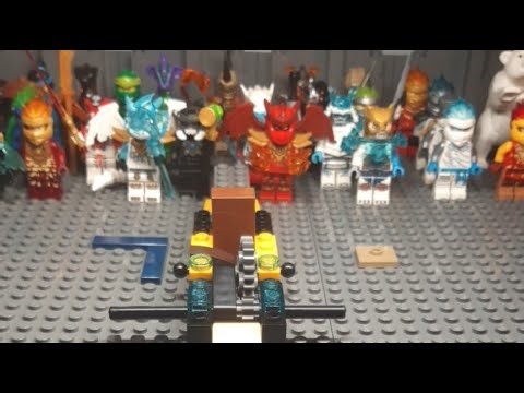 building a lego chima set