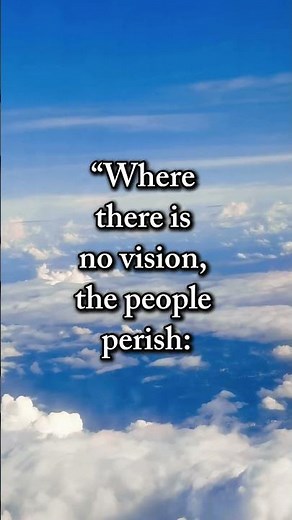 What Happens When People Lose Vision - Proverbs 29:18 🙏