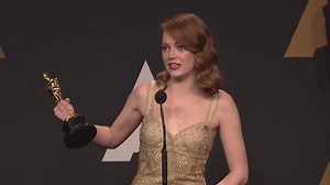 Emma Stone is confused by Best Picture mistake at Oscars: 'I was holding the best actress card.' | Variety