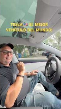 Como maneja el Tesla #tesla #technology #usa