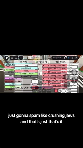 how to make custom character in jjs #funny #jjk #jjk #memes #roblox