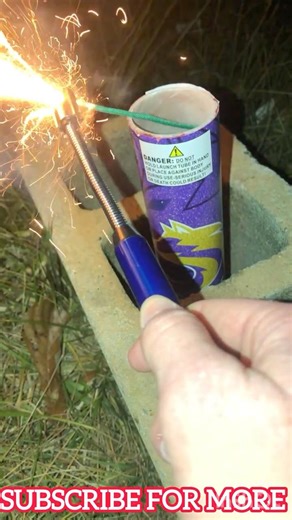 Sonic 5inch whistling canister shell firework #pyro #fireworks #shell