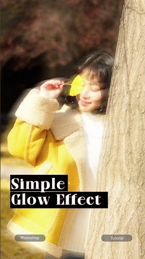 Glow Effect in Photoshop | Easy Tutorial ✨