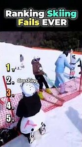 Ranking WORST Skiing Fails EVER