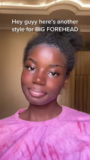 This is for big FOREHEAD #bigforehead #shorthairstyles #dahmsell #naturalhair