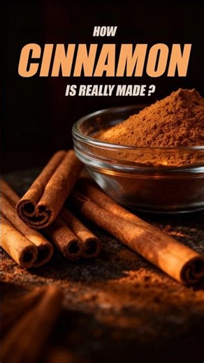 How Cinnamon Is Really Made 🌿🔥