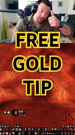 Do Not Ignore This Free Gold Leveling Tip! (World of Warcraft) #classicwow #classicplus