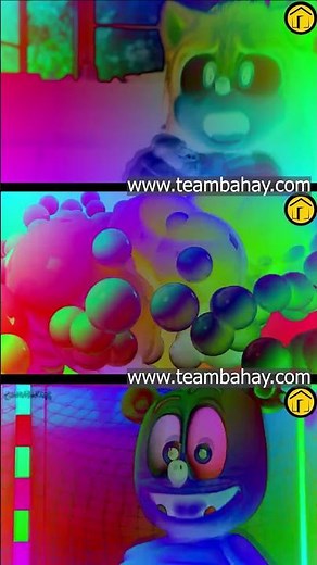 (SUPER COLORFUL) SONIC, SAMSUNG LOGO INTRO, AND GUMMY BEAR IN DMAEFFECT #SHORTS