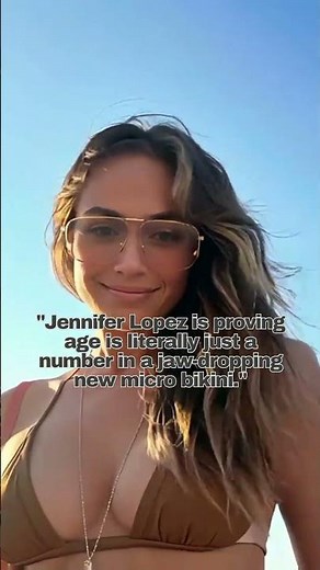 J.Lo SIZZLES In Tiny Micro Bikini! ߔ #JenniferLopez #jlo