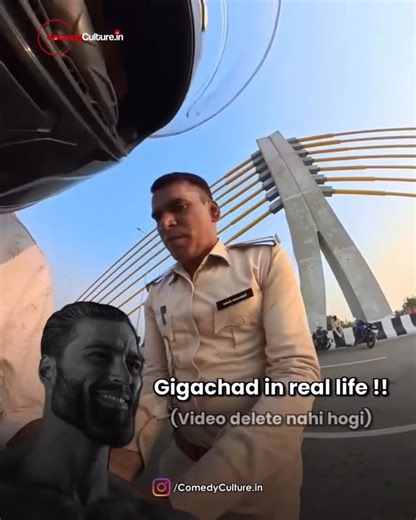 Comedyculture.in ™ on Instagram: "Video toh delete nahi hogi🗿"
