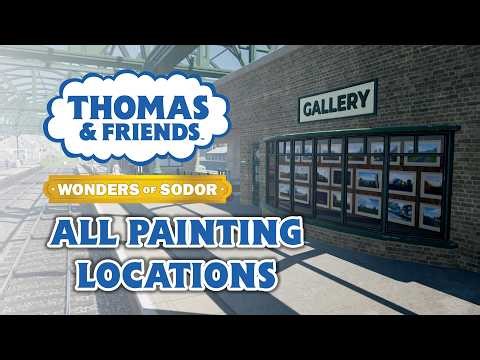 Thomas & Friends Wonders of Sodor - All Painting Locations [Collectables Guide]