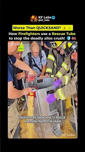 The Genius "Rescue Tube" That Defeats Grain Quicksand 🌾🚒