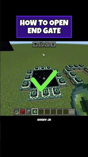 Minecraft End Portal Tutorial 😱 | Easy!