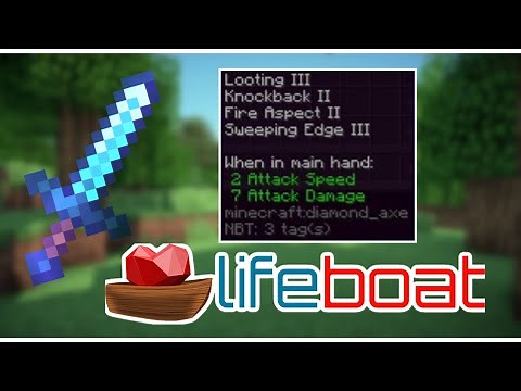 (WORKING) HOW TO GET A FIRE ASPECT ON A SWORD IN LIFEBOAT PRISON!!!!