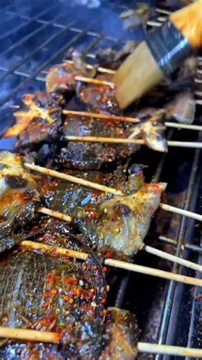 Everything can be grilled, this softshell turtle is also a favorite among many regular customers
