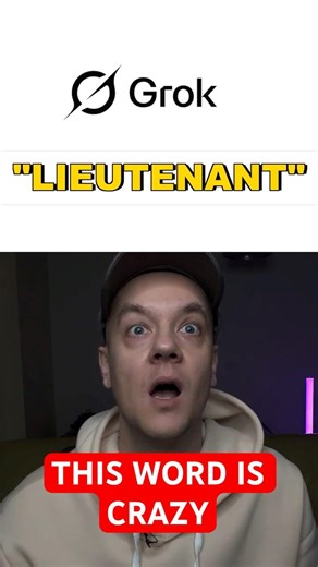 AI Gave Me This Word…LIEUTENANT?? 💀