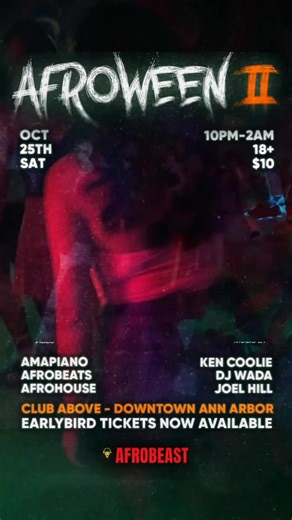Afrobeast Entertainment | 🎃 AFROWEEN 2 👻 Our annual Afro Halloween party is back — bigger, louder, and full of vibes! 🔥 A night of Amapiano • Afrobeats • Afro House... | Instagram