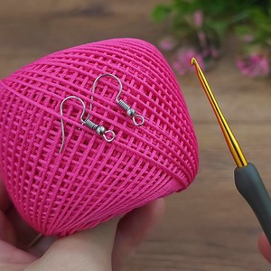 251K views · 1.5K reactions | Super idea ~● I made beautiful crochet earrings with magic thread, let's watch #crochet #knitting | Aslı ile sanatsal tasarımlar | Facebook