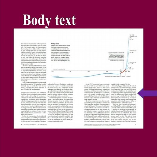 Magazine article - Contents and structure