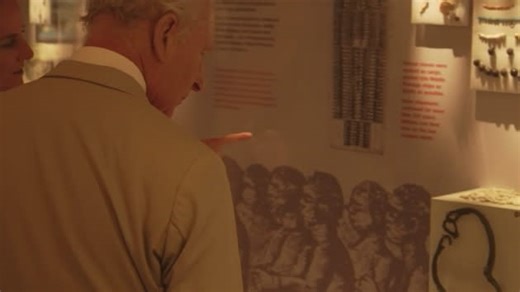 King shown slavery artefects at Bermuda museum