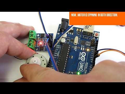 How to control DC motor with Arduino
