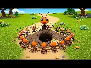 Epic 3D Ant Adventure in Magical Forest | Funny & Cute Cartoon Story for Kids