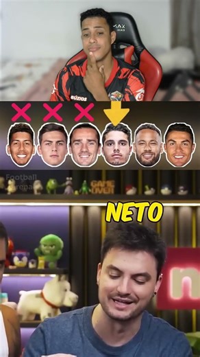 lucas netto vs cr7 , neymar football players