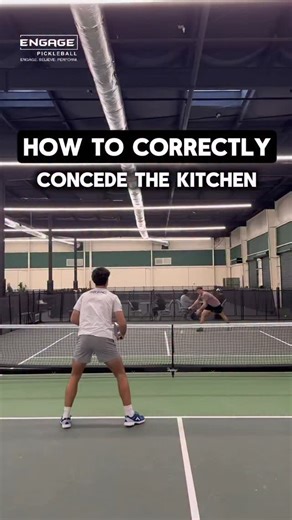 Richard Livornese Jr. | The technique to concede the net! ⭐️ When you recognize the third shot is too good, your job is to execute a precise reset — don’t pop it... | Instagram