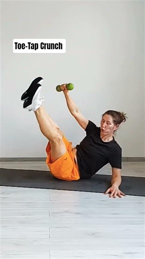 Oblique Crunch Combo 🔥 #moveyobody #homeworkout #absworkout #coreworkout #strengthtraining #shorts