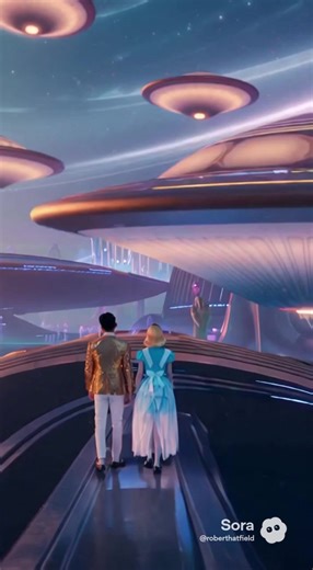 Alice in Wonderland with aliens