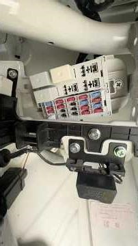 Mahindra Udo auto ￼ fuse box ￼ #mahindra UDO