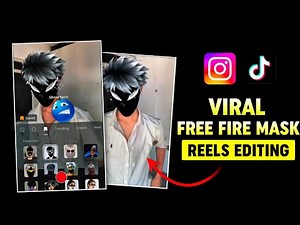Instagram Trending Free Fire Mask Reels Video Editing | Free Fire Mask Video Editing In Instagram