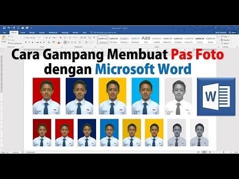 How to Make a Passport Photo with Microsoft Word
