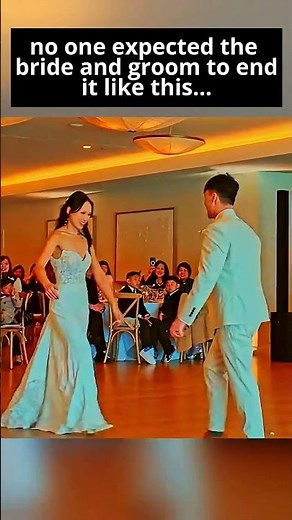 Epic WEDDING First Dance Finish!