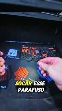 How to repair a tire with a repair kit, step by step.