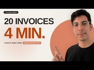 20 Invoices. 4 Minutes. Zero Effort. (Claude Cowork Demo)