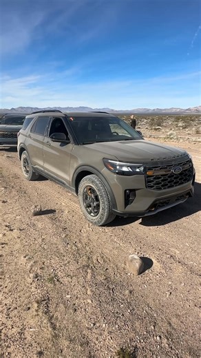 The Ford Explorer Timberline didn't die; it just took a gap year. The Explorer Tremor takes everything we enjoyed about the off-road-friendly Timberline and adds an optional 400-hp V-6 as part of the $11,850 Tremor Ultimate package. Otherwise, you're stuck with the base engine, which is a turbocharged 2.3-liter inline-four making 300 horsepower and 310 pound-feet of torque. | Car and Driver