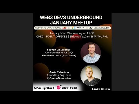 Web3 Devs Underground Meetup | Blockchain Consensus in Space 🛰️