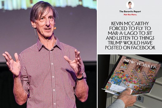 Last laugh: Conde Nast dumps ‘notoriously unfunny’ New Yorker satire columnist Andy Borowitz
