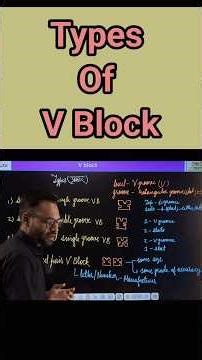 Types Of V Block #itito #alp #locopilot #technician #tools #iti #itibharti #railways #exam #shorts