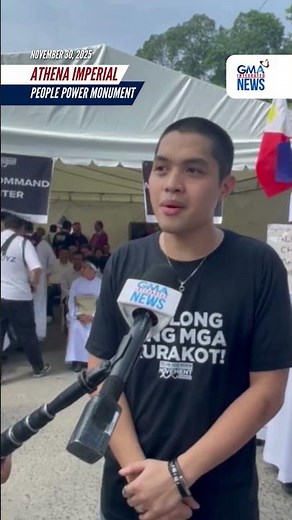 Actor Elijah Canlas urges Filipino to unite and protest vs. corruption | GMA Integrated News